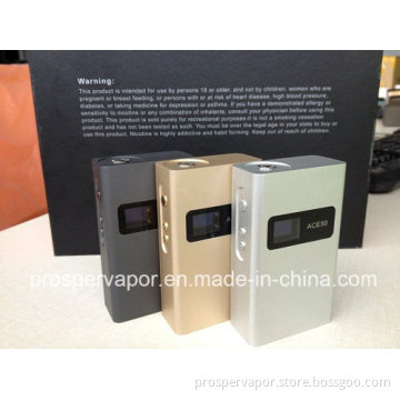 China Manufacturer Most Popular Promotion Wholesale Ace 50 Box Mod with LED Display